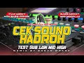 Download Lagu CEK SOUND HADROH SUPER BASS  BEDA DARI YANG LAIN || Mid Ngeplak