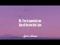 Arthur Nery - TAKE ALL THE LOVE (Lyrics)