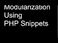 PHP Modularization