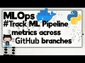 MLOps Tutorial Track ML Model Metrics across branches with Github Actions and Docker