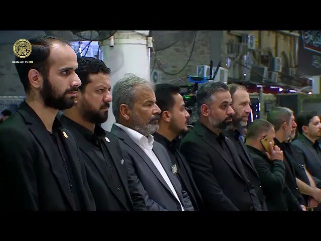 ⁣مجلس الفاتحة الذي أقامه خدم العتبة العلوية المقدسة على روح السيد الشهيد حسـ.ـن نـ.ـصـ.ـر الله (رض)
