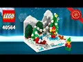 LEGO Winter Elves Scene 40564 372 pcs Step-by-Step Building Instructions Top Brick Builder