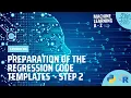 Learn Machine Learning Preparation of the Regression Code Templates in Python - Step 2