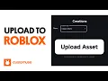 How To Upload Your Clothing Designs On Roblox Using Customuse 2025