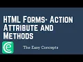 Web Development L12 HTML Forms - Action Attribute and Methods The Easy Concepts