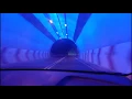 KSA Al-Baha's road tunnels at night