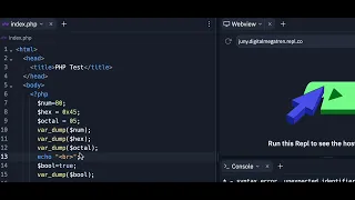 Var dump in Php