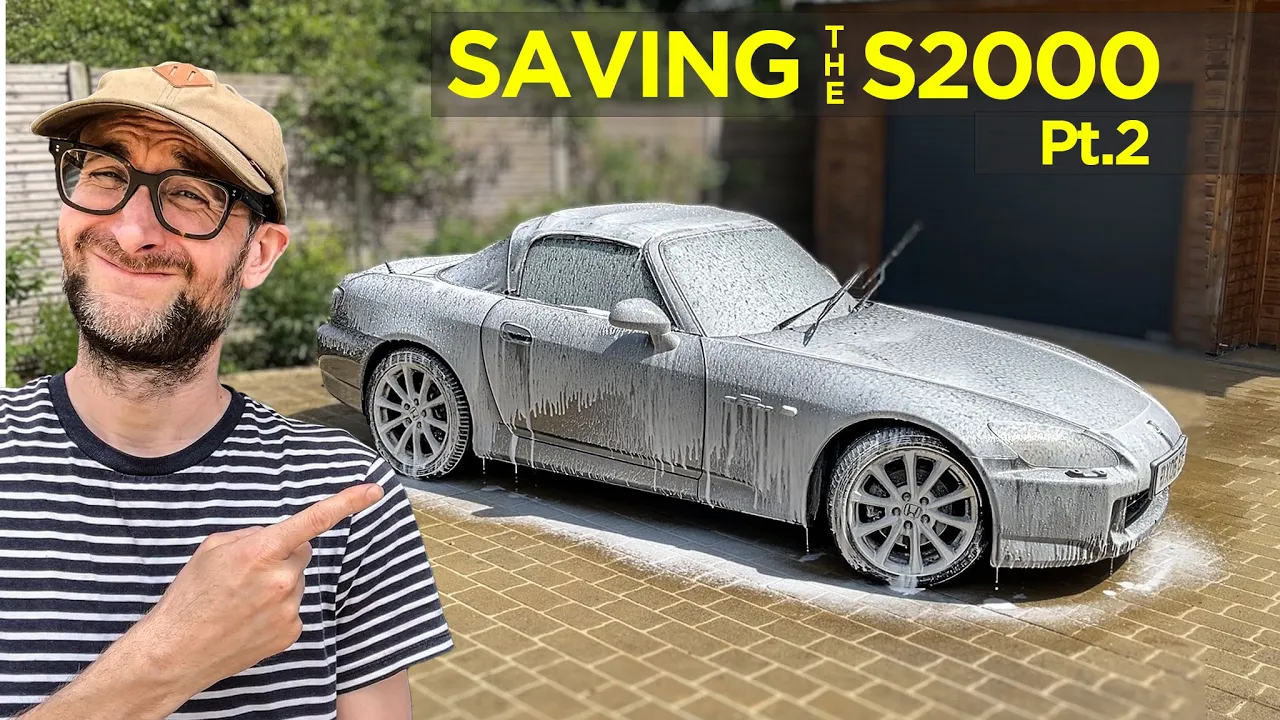 S2000 First Clean & Drive For 12 years! | Saving The S2000 Pt.2