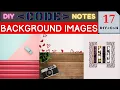 DIY CODE NOTES HTML BACKGROUND IMAGES JULSTUB