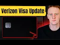 Verizon Updated Their Visa Credit Card New Rewards and Changes Explained