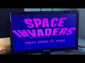 Space Invaders Test Run