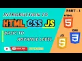 Introduction to HTML CSS and JavaScript How s Websites are works Web Development spcharsh