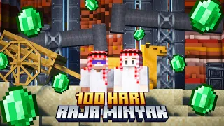 100 Hari Minecraft jadi PENGUSAHA MINYAK !