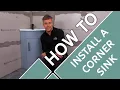 How to Install an Corner Bathroom Vanity Unit