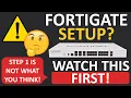 How to Set Up FortiGate Firewall from scratch Step by Step Guide for Beginners