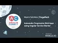 Automatic Progressive Web Apps using Angular Service Worker - Maxim Salnikov