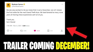 GTA 6 TRAILER COMING DECEMBER SAM HOUSER ANNOUNCES NEXT GTA GAME