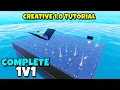 How to Build COMPLETE 1V1 Build Fights Map Fortnite Creative Detailed Tutorial