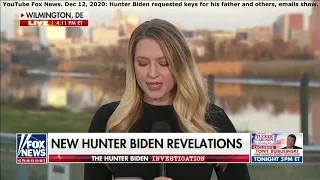Hillary Vaughn Report Hunter Biden requested keys for his father and others emails show