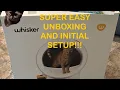 Whisker Litter Robot 4 Unboxing Initial Setup SO EASY