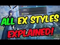 PSO2 NGS Every EX Style Explained