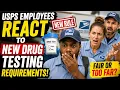 USPS Employees React to New Drug Testing Requirements
