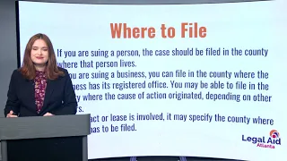 Filing a Small Claims Case in Magistrate Court