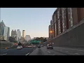 Driving in Atlanta Traffic on I-85 South