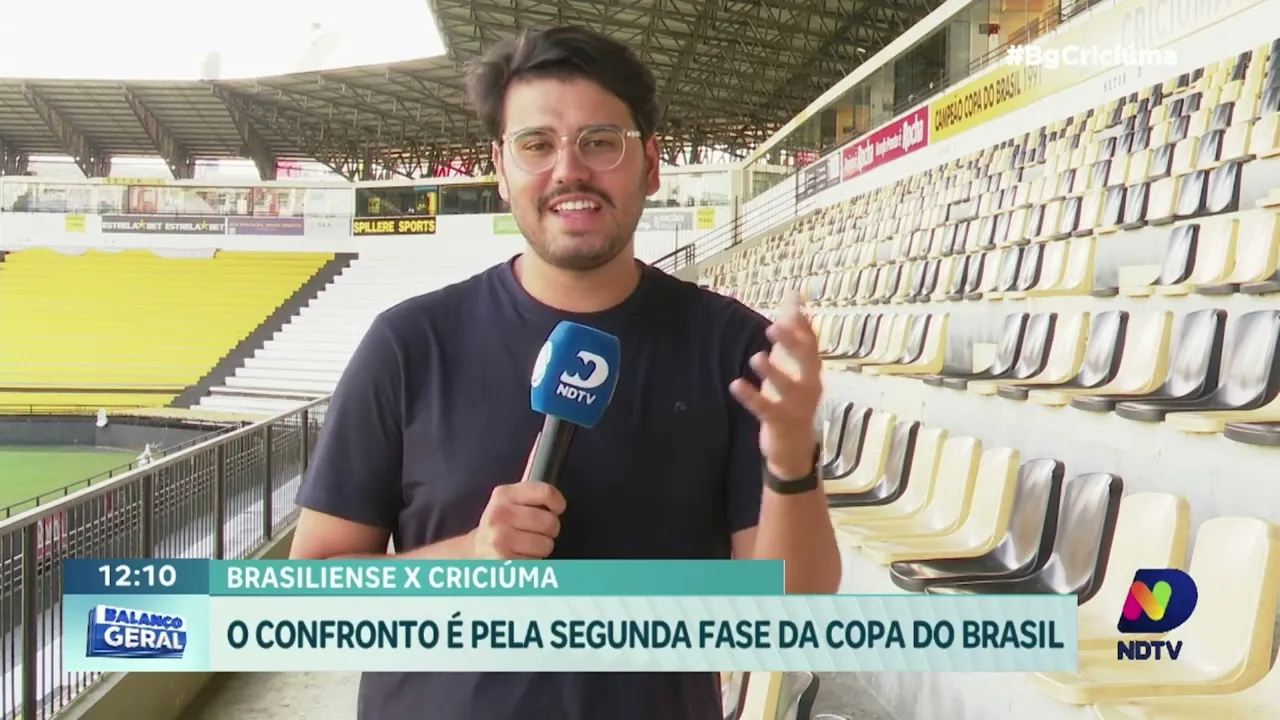 Copa do Brasil: Criciúma em busca da vitória com boa sequência de resultados