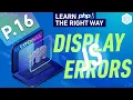 Display Errors Using JavaScript Bootstrap - Build Expense Tracker App With PHP 8