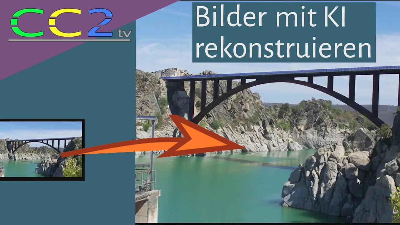 CC2tv #266 Foto-Vergrößerung mit KI