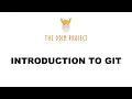 Introduction to Git - Foundations
