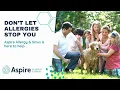 Don t let allergies stop you - Aspire Allergy Sinus is here to help