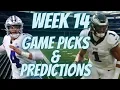 NFL Week 14 Predictions and Picks ESPN Pick em Week 14