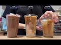 Cafe Vlog | 🤎🍦40 دقيقة عن مقاهي كوريا المشهورة بالكريم لاتيه🍦🤎