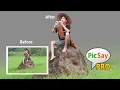 TUTORIAL CARA MEMBUAT EFEK KABUT DENGAN APLIKASI PICSAY PRO | Android