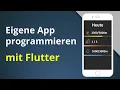 Flutter Tutorial fur Anfanger App programmieren Deutsch