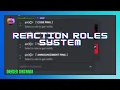 Discord Tutorials How To Create Code A Dropdown Menu Reaction Role System For Your Discord Bot