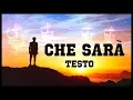 Download Lagu Josè Feliciano - Che Sarà (TESTO) 🎶🎶