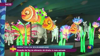 Maratona da Solidariedade: doe 1 kg de alimento e ganhe meia entrada