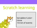 Welcome scratchers and coders to learn scratch variables and list clones