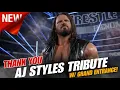 Lagu THANK YOU Aj Styles Grand Entrance W/Updated Theme + WM 42 Arena !