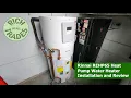 Rinnai REHP65 Heat Pump Water Heater Installation and Review