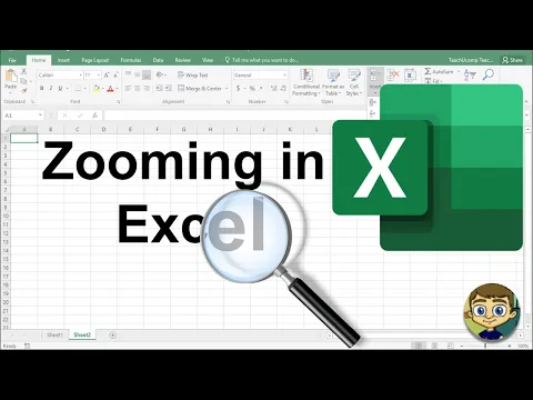 Excel Zoom Controls and Workspace Scaling Guide - YouTube thumbnail