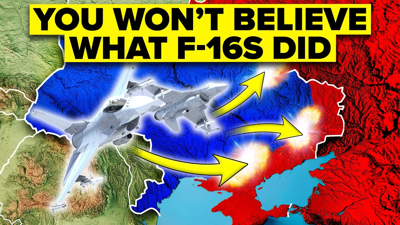 Ukraine’s F-16 Combat Missions Are a Major Success... They OWN the SKIES