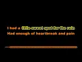 Bruce Springsteen - Hello Sunshine - Karaoke