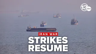 تبادل ضربات بين الولايات المتحدة وإيران لأول مرة منذ شهر مع تصاعد التوترات مجددا  في مضيق هرمز دندنها