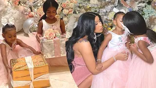 christmas morning with cardi b offset and kulture family love