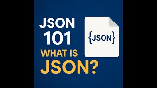 JSON 101 - What is JSON JavaScript Object Notation for Beginners