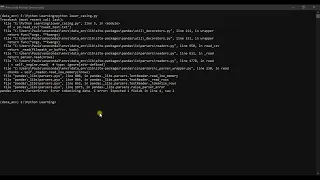 SOLVED pandas error tokenizing on reading files read csv pandas python